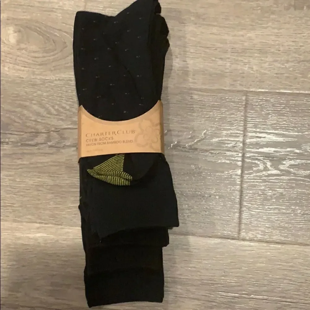 Charter Club crew socks set4